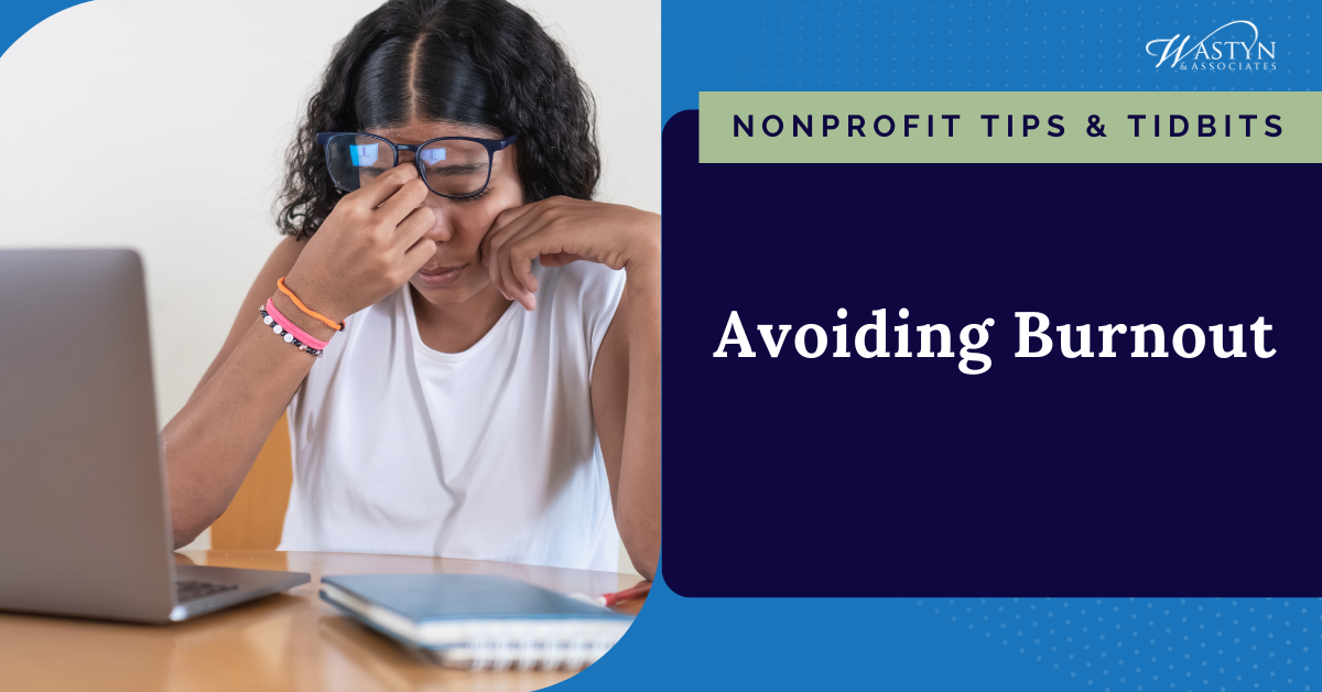 Avoiding Burnout