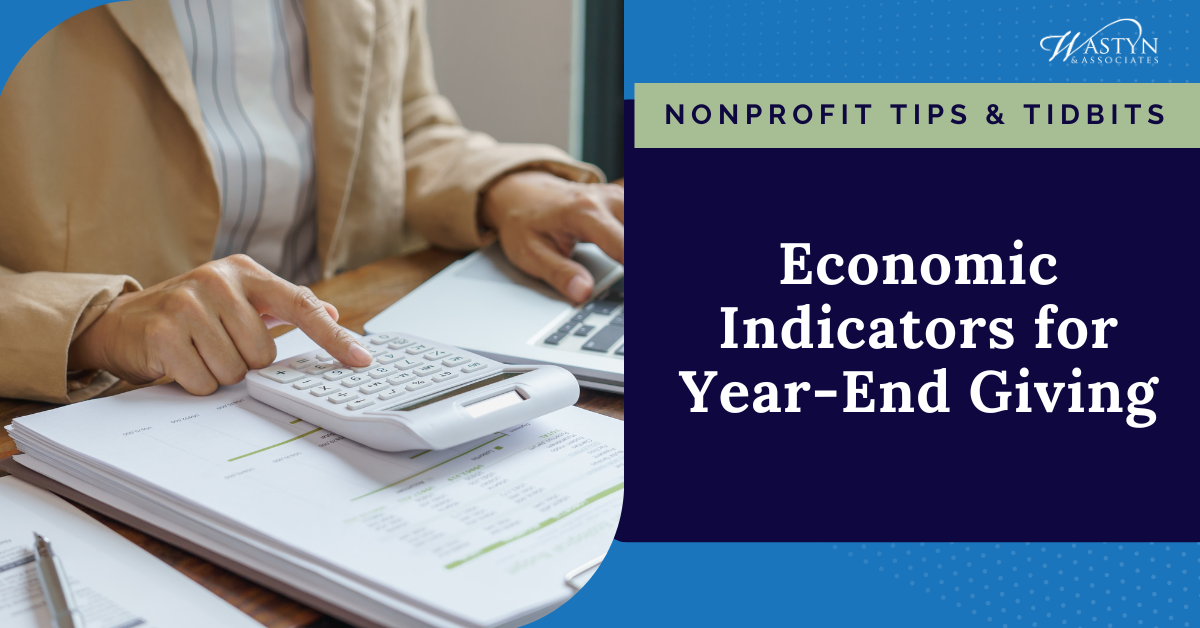 Economic Indicators for Year-End Giving