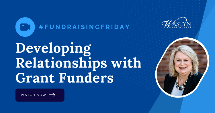 Developing Relationships with Grant Funders
