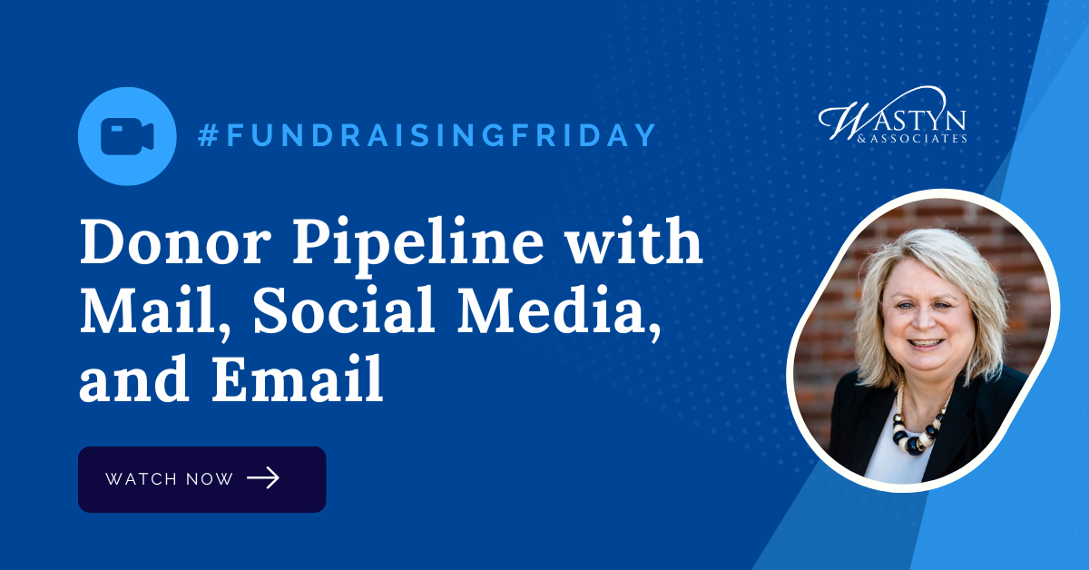 Donor Pipeline with Mail, Social Media, and Email