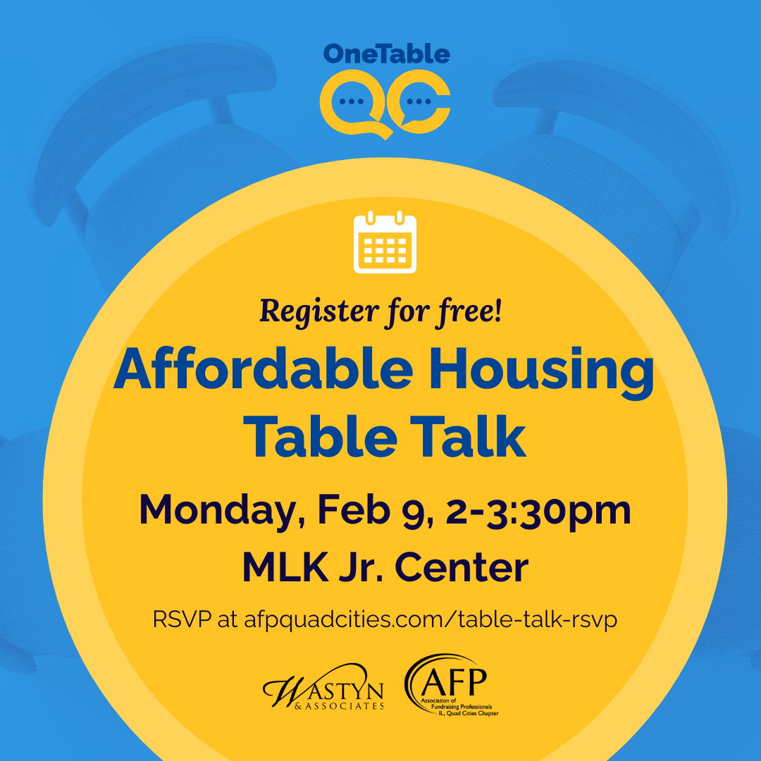 OneTable QC: Affordable Housing Table Talk