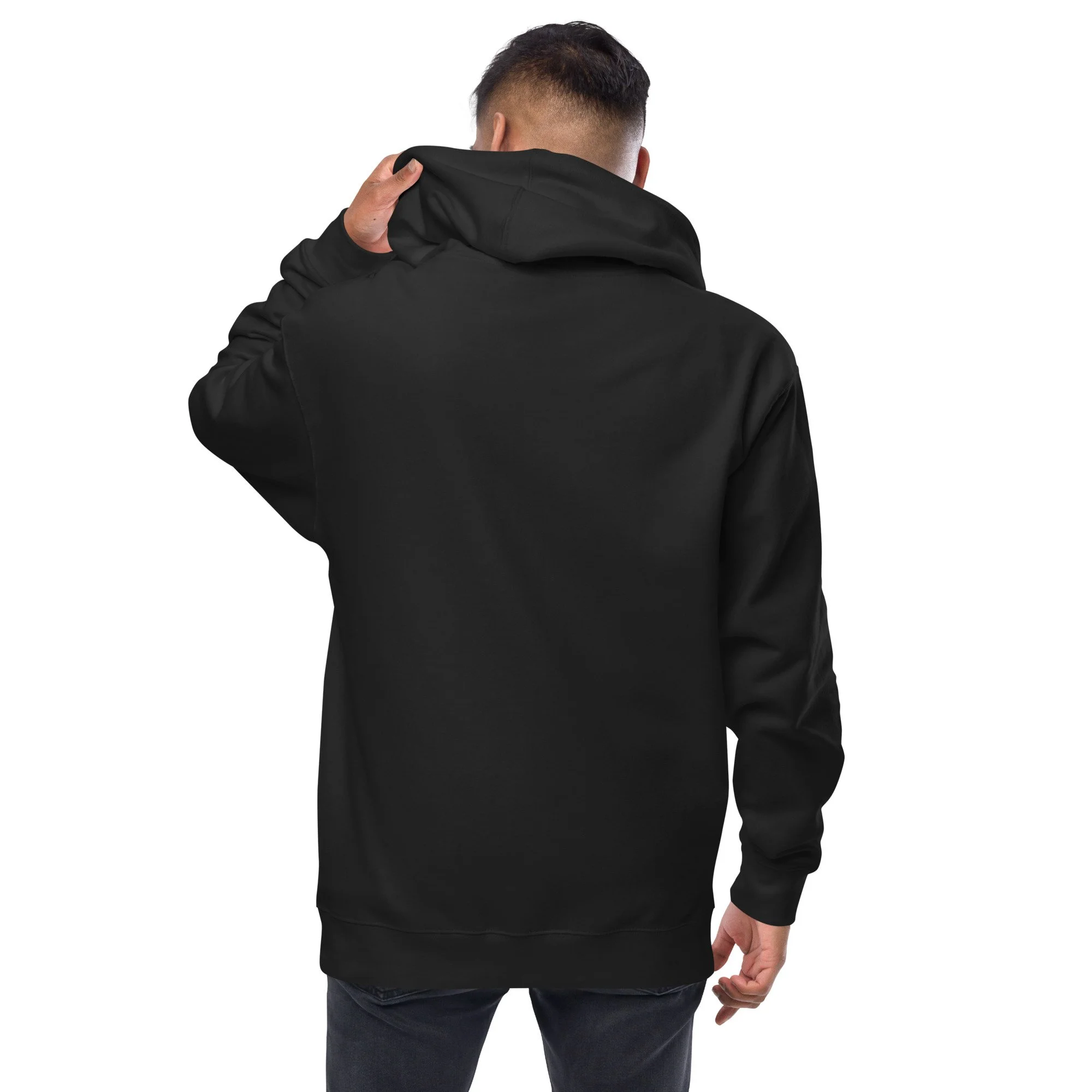 unisex-fleece-zip-up-hoodie-black-back-68bf8a76b1e98.jpg