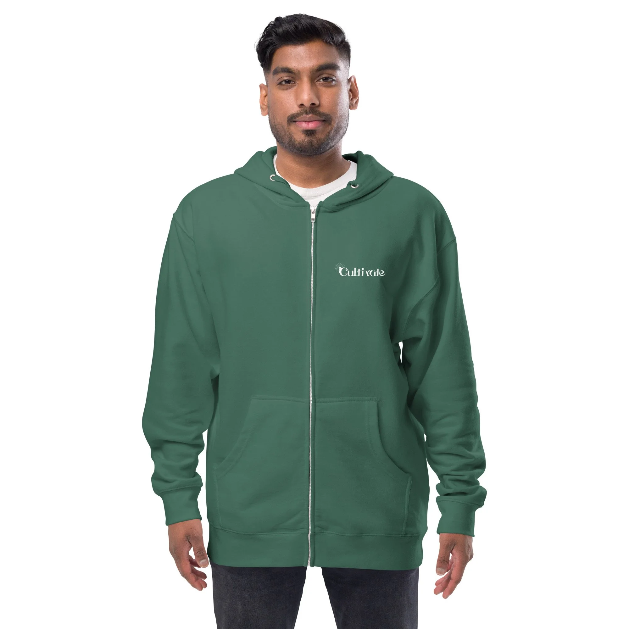 unisex-fleece-zip-up-hoodie-alpine-green-front-68bf8a76b766d.jpg