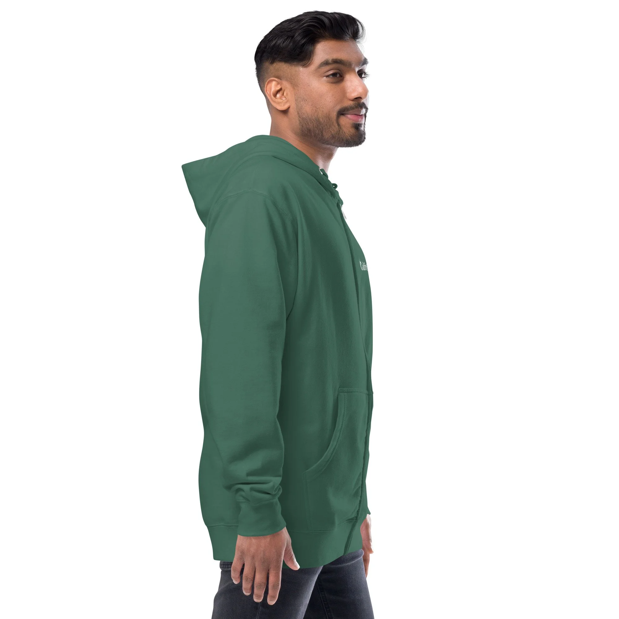 unisex-fleece-zip-up-hoodie-alpine-green-right-68bf8a76ba352.jpg
