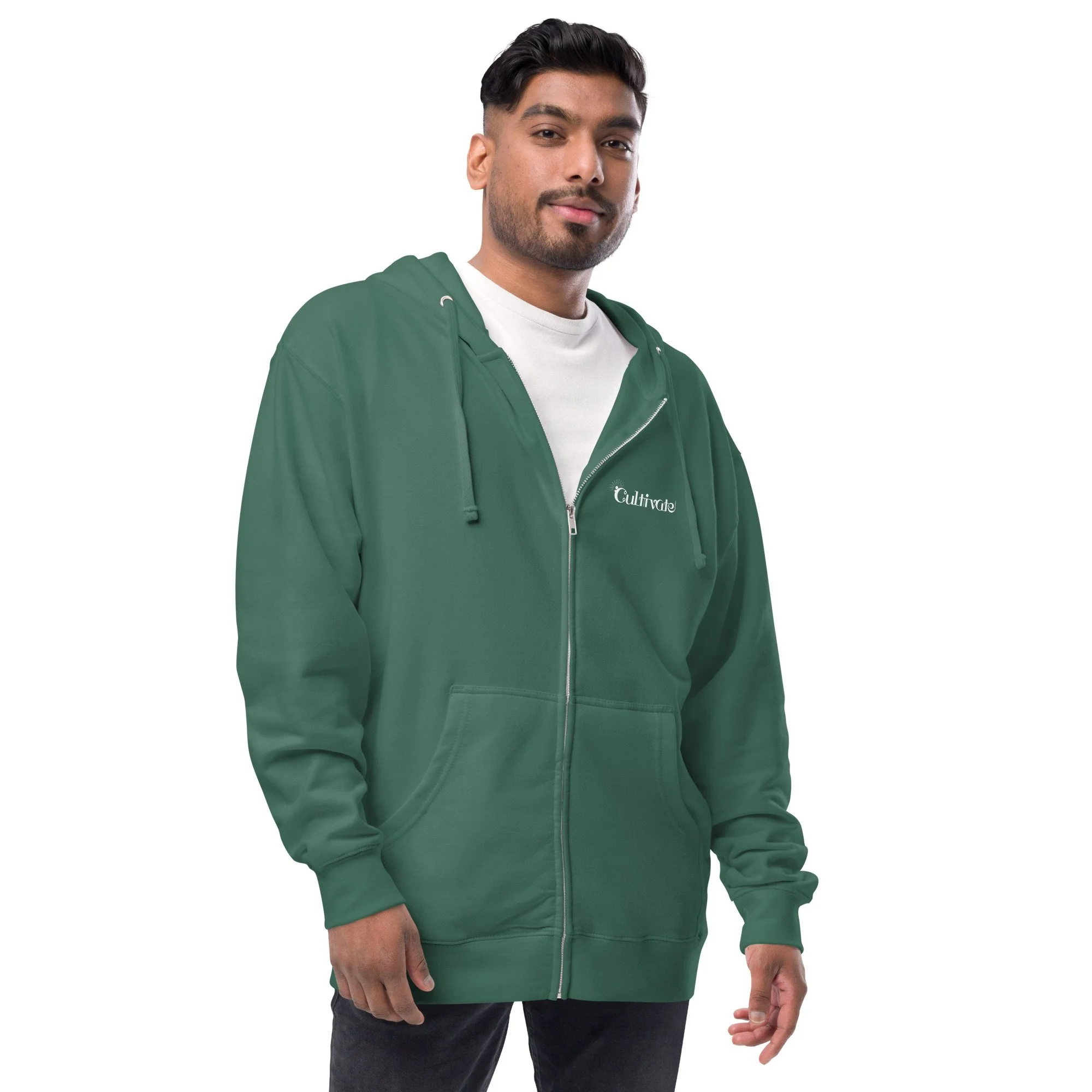 unisex-fleece-zip-up-hoodie-alpine-green-right-front-68bf8a76bac19.jpg