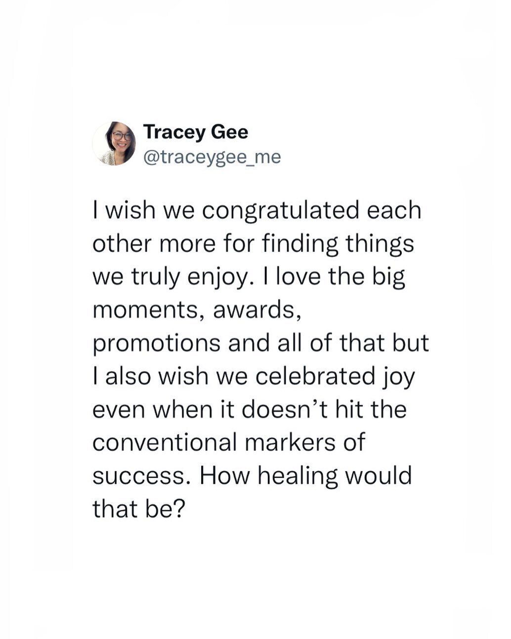 SPIRITUAL FORMATION — Tracey Gee