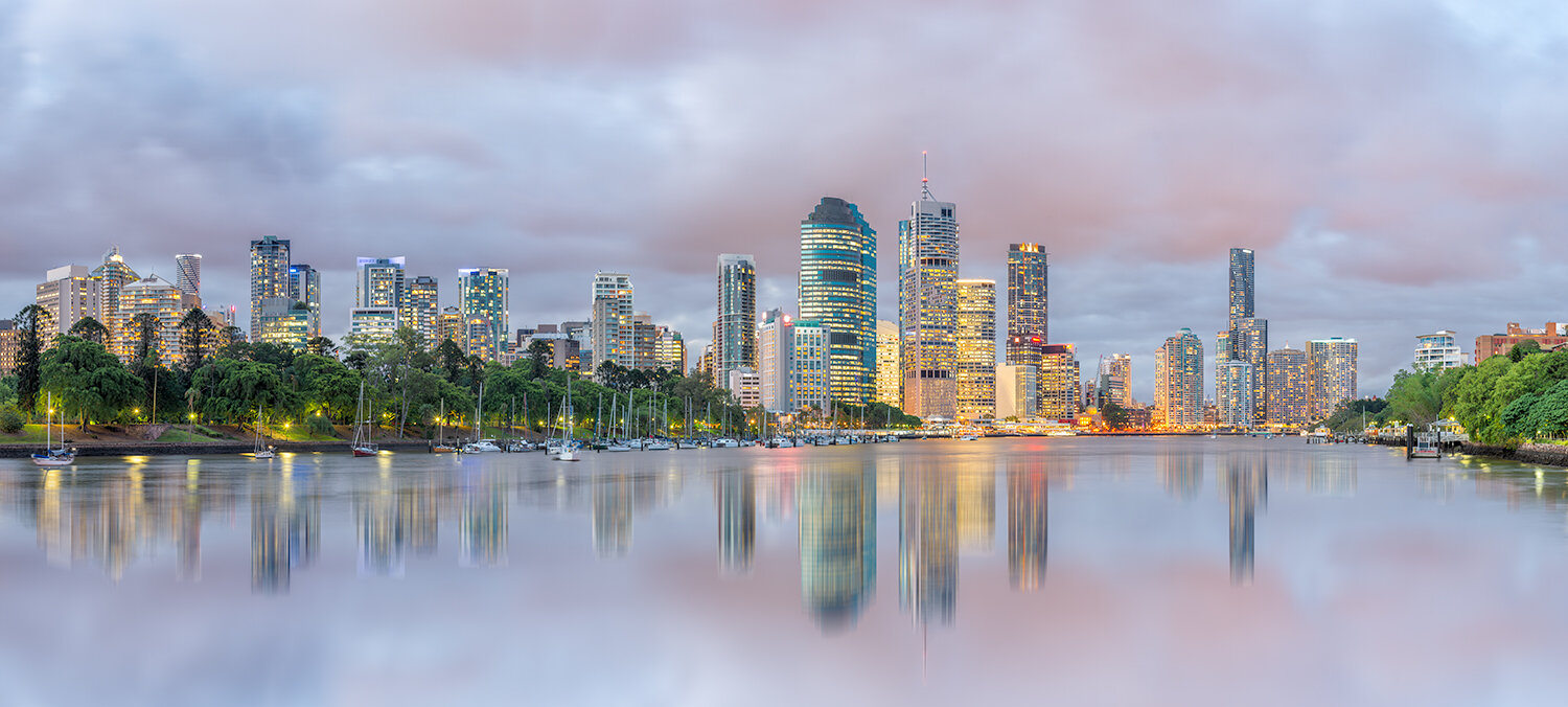 Brisbane at Dusk: Category - Cities