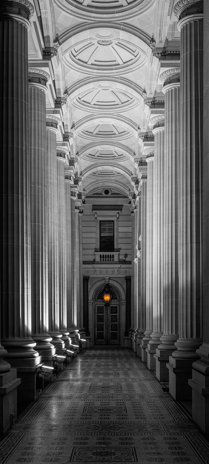 Melbourne Parliament Terrace: Category - Buildings