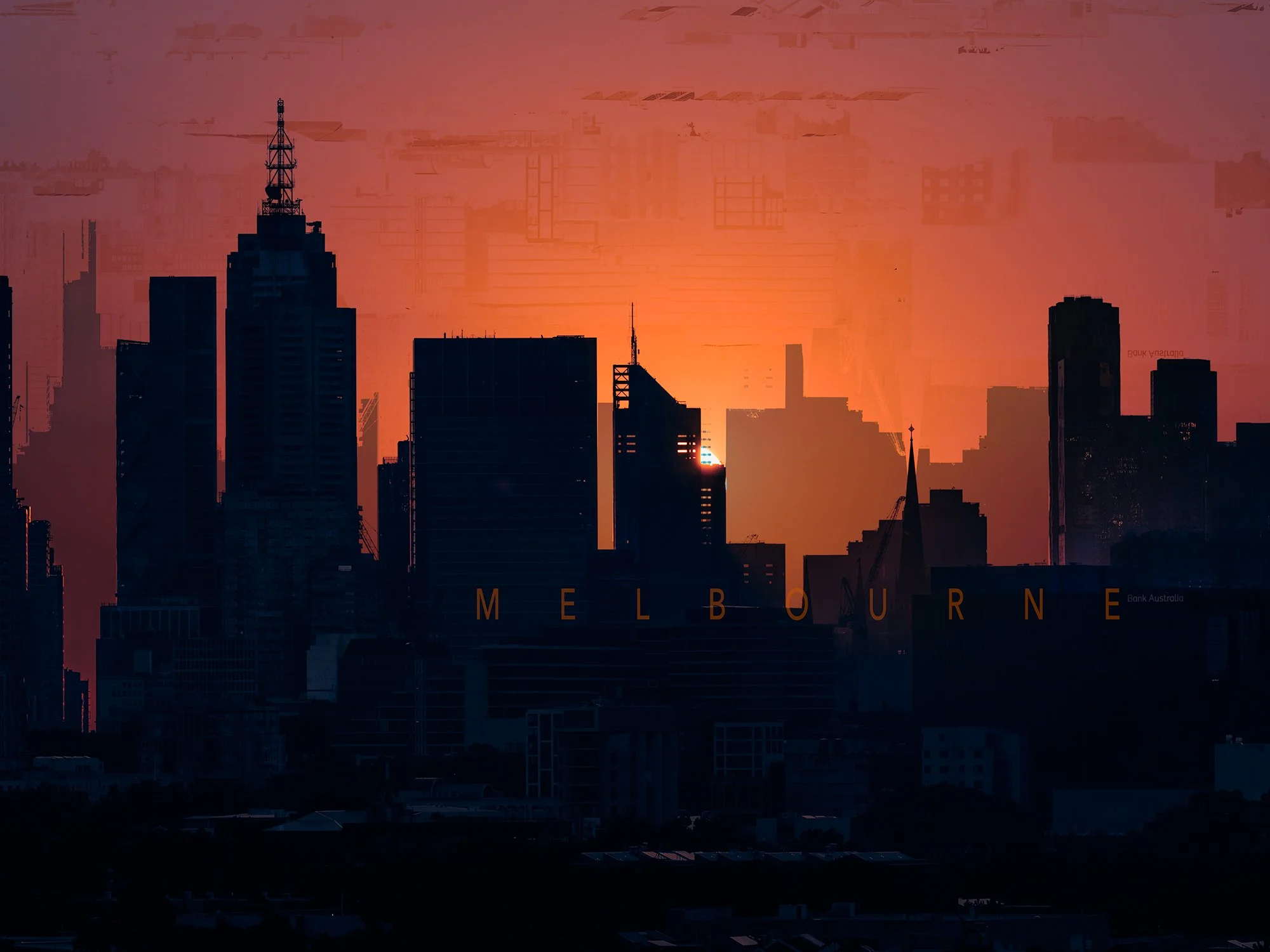 Melbourne Skyline Study: Category - Buildings