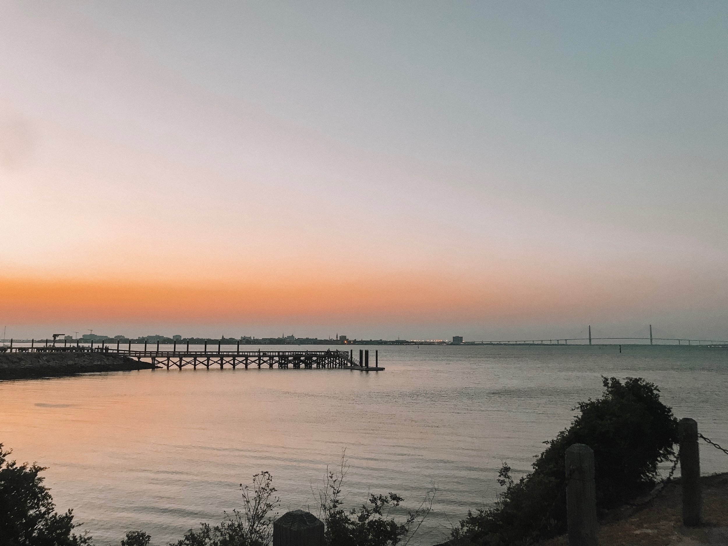 i visited south carolina for the first time.