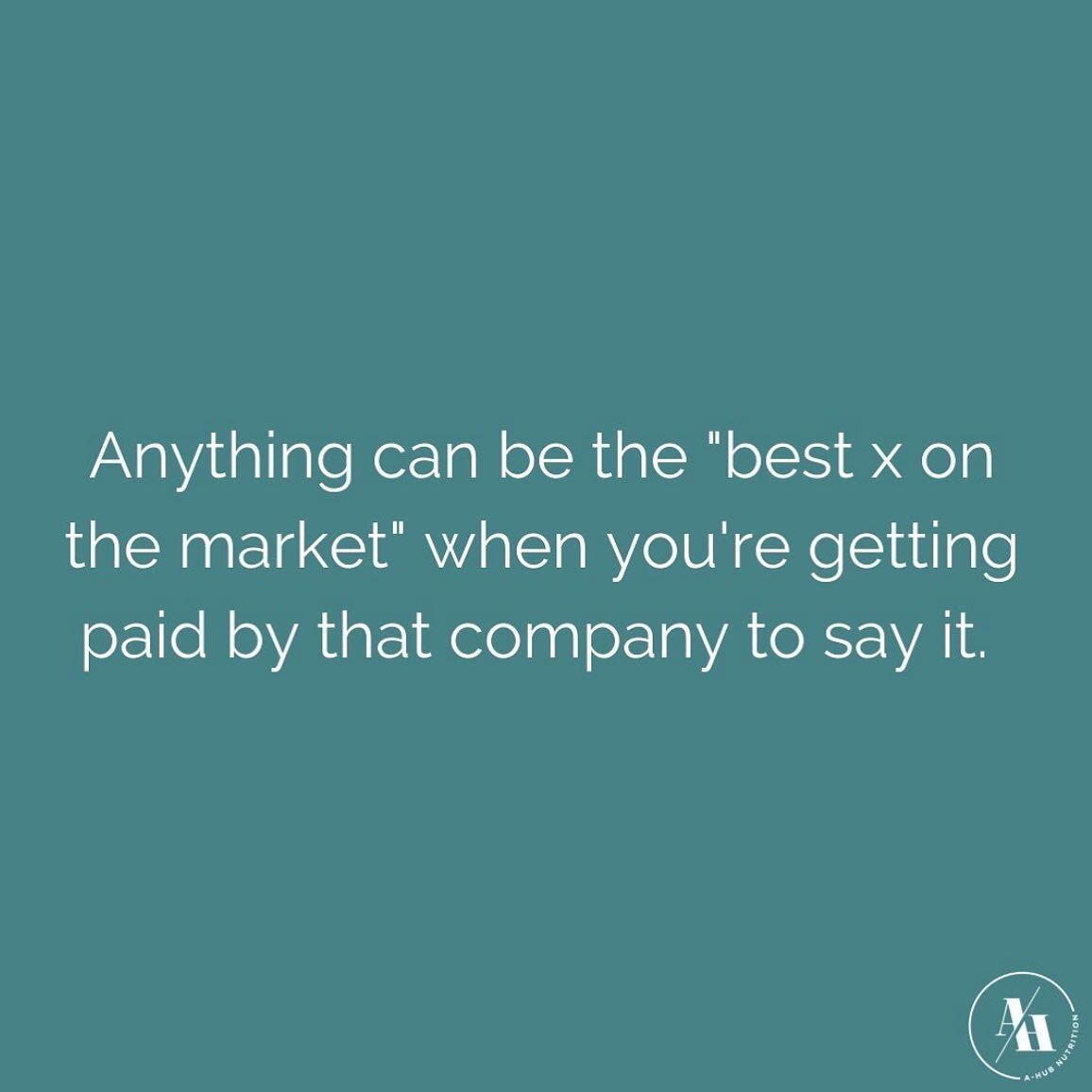 Just a reminder that a LOT of things you see online can be fabricated, exaggerated, overhyped, and honestly just untrue.

If someone is getting paid from a brand, *obviously* their products are going to be great and the best ones on the market to tha