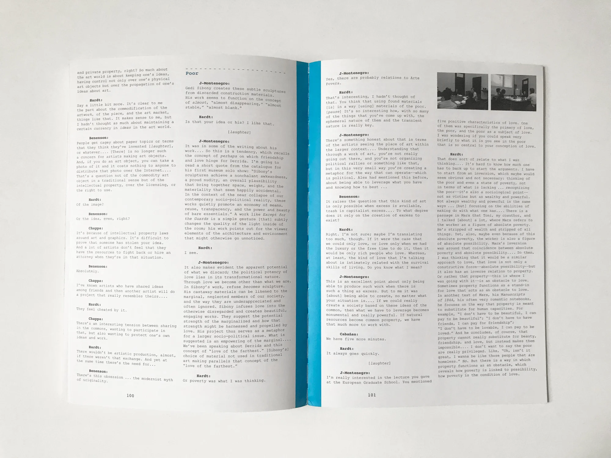 Exhibition catalogue design, publication design, printed matter; Common Love, Wallach Art Gallery Columbia University, Kaira M Cabañas, Michael Hardt; artists Will Kwan, Mads Lynnerup, Yasue Maetake, Gedi Sibony, Christian de Vietri, Rona Yefman; art direction, graphic design, EA Projects, Elizabeth Azen