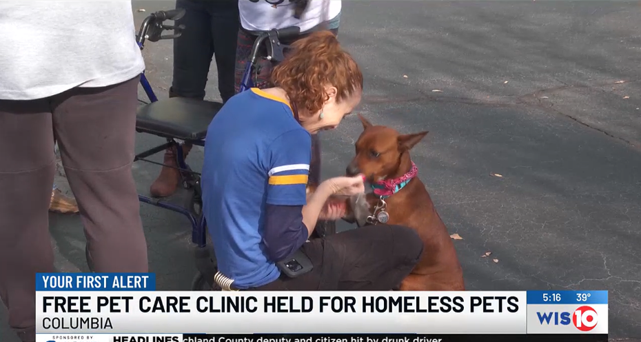 Free pet care clinic provides healthcare resources to homeless pets and their owners