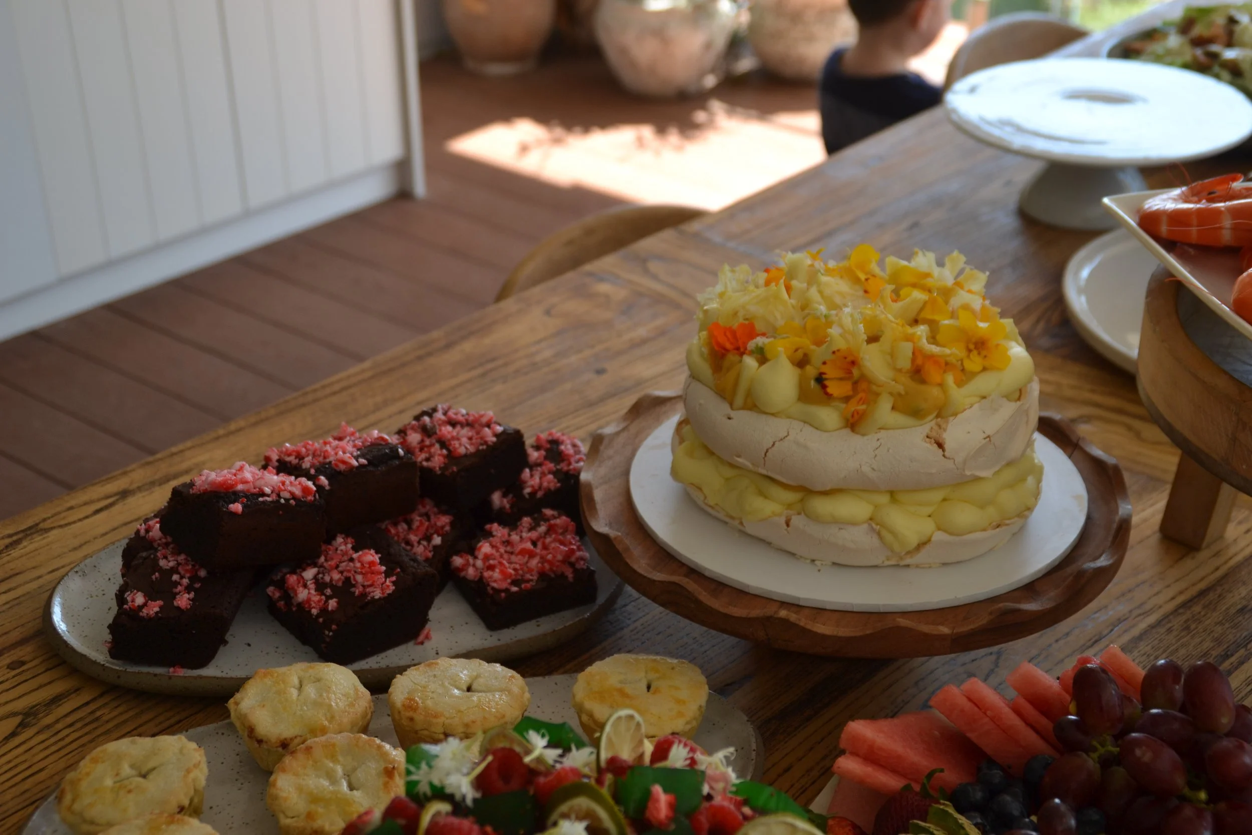 Festive Menu: Christmas Layered Seasonal Pavlova (GF)