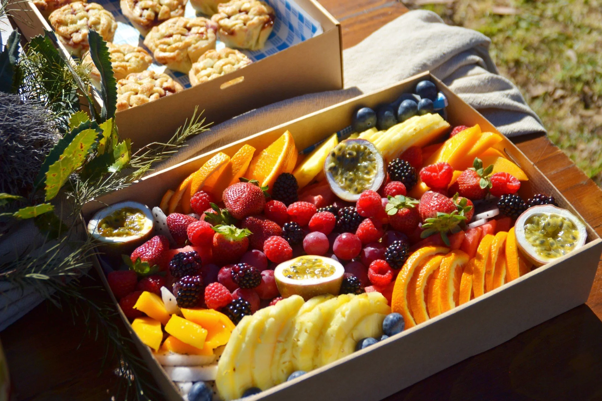 Festive Menu: Tropical Fruit Platter (GF, Vegan)
