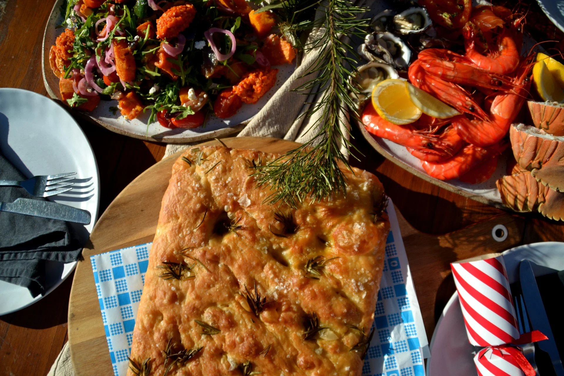 Festive Menu : Christmas Focaccia