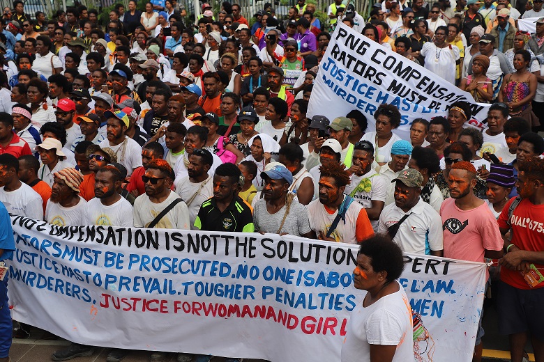  Human Rights Defenders Association demonstrators 