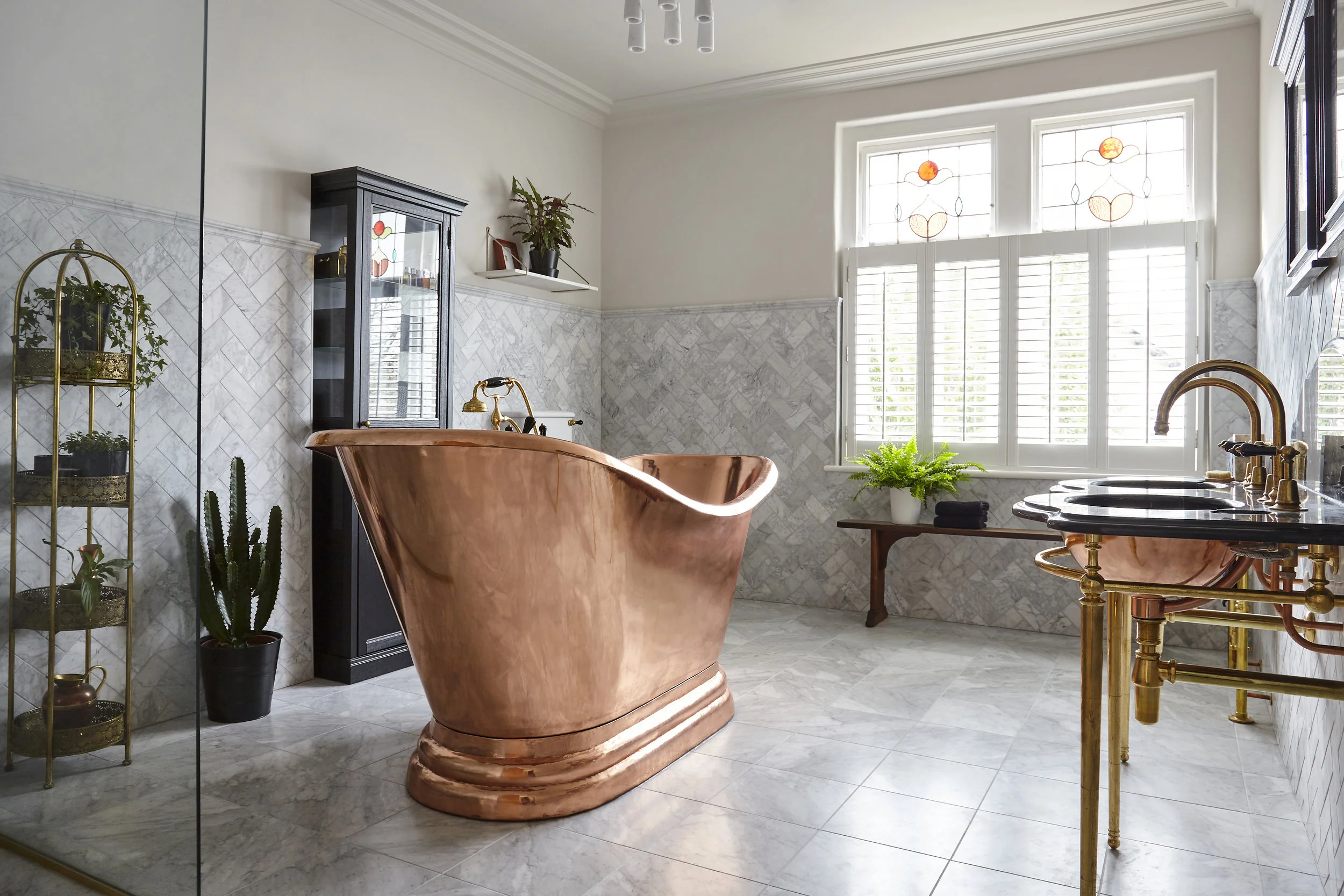 Copper Bath - Interiors Photographer 