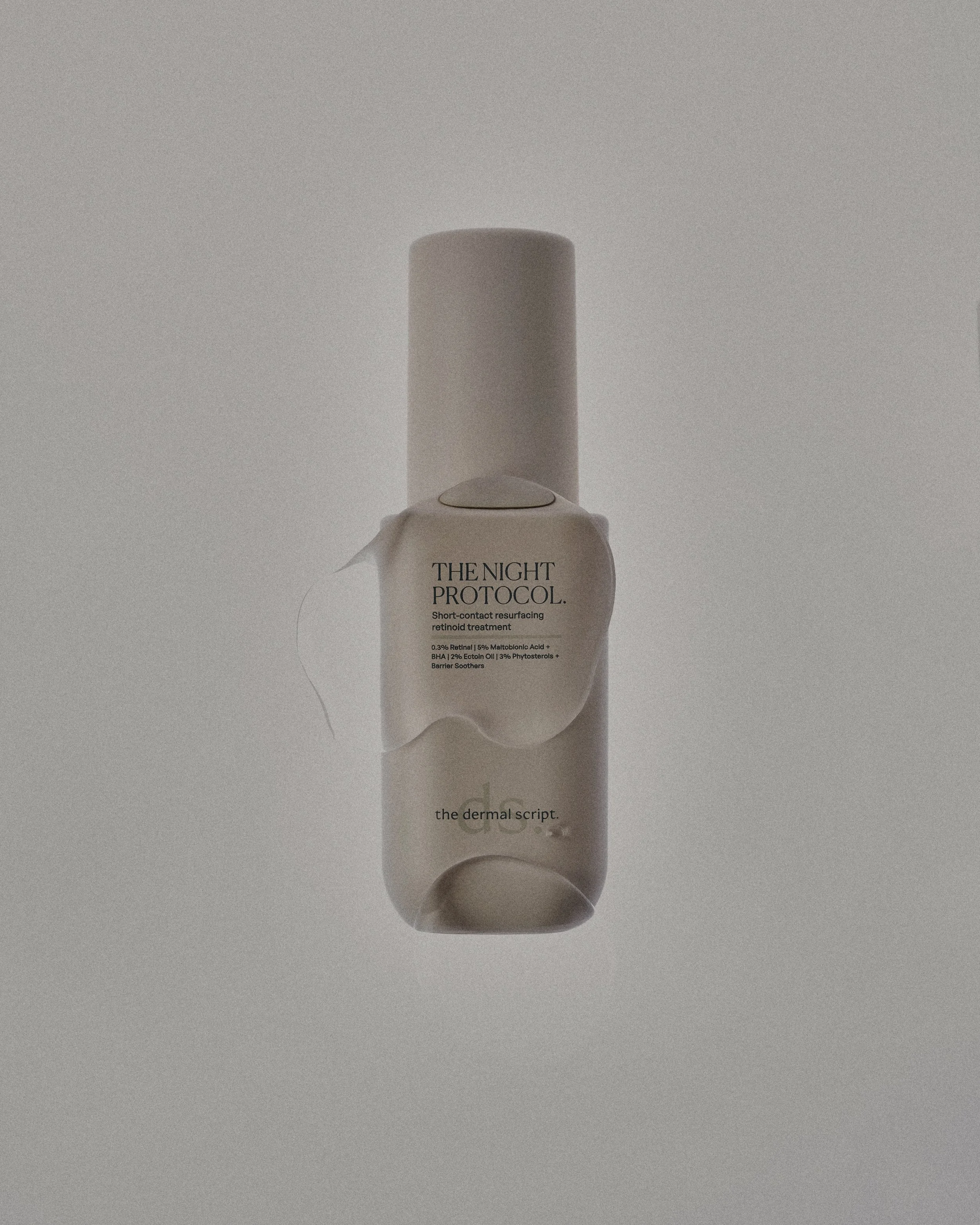 Skincare texture photography on glass 