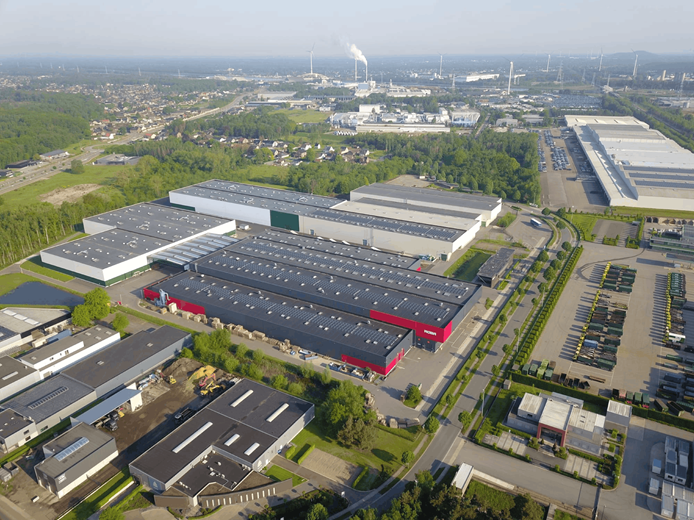 Roba service center in Genk, Belgium
