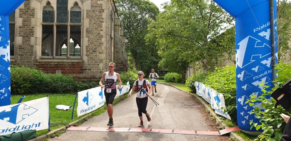 Finishing alongside fellow Knutter Gordon
