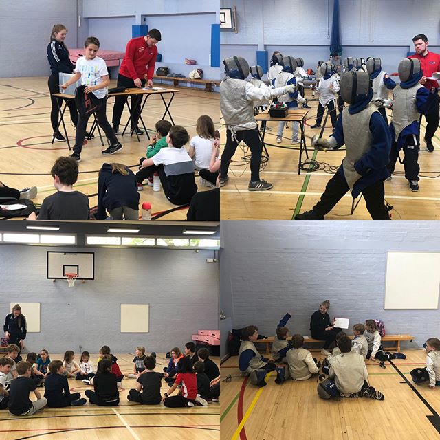Congrats to all our school & club fencers on passing their @britishfencing achievement awards at various levels:) huge thanks to the parents that came along to support and watch the presentation too :) well done all