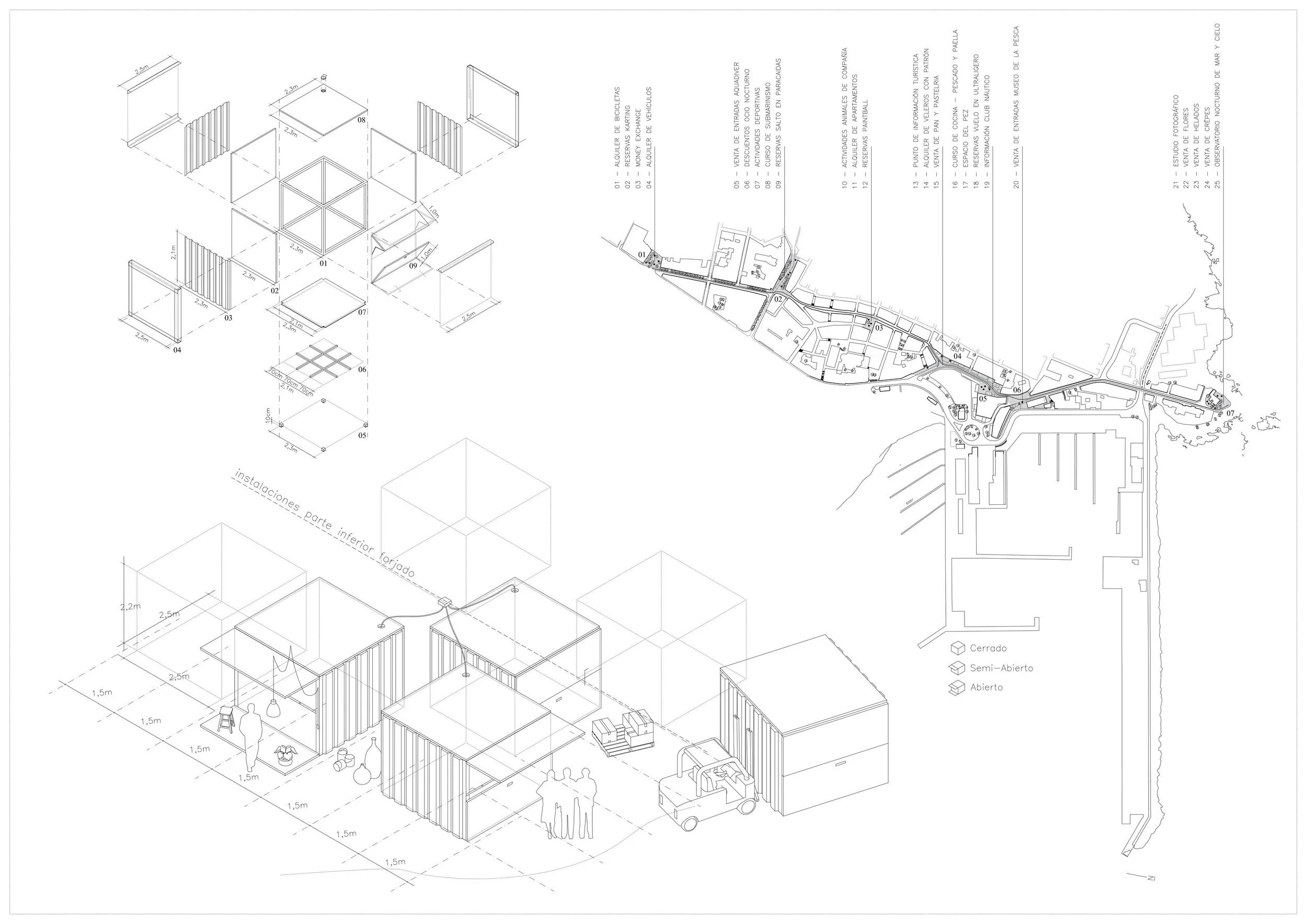   Tipo:  Sede Social &amp; Intervención Urbana  Cliente:  Ajuntament de Palamós    Equipo:  Joan Salvadó 