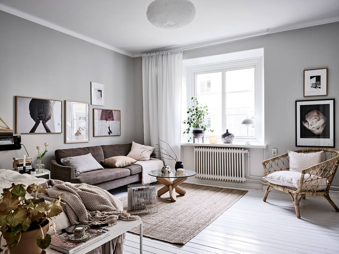A Stylish Scandinavian Studio Apartment The Nordroom