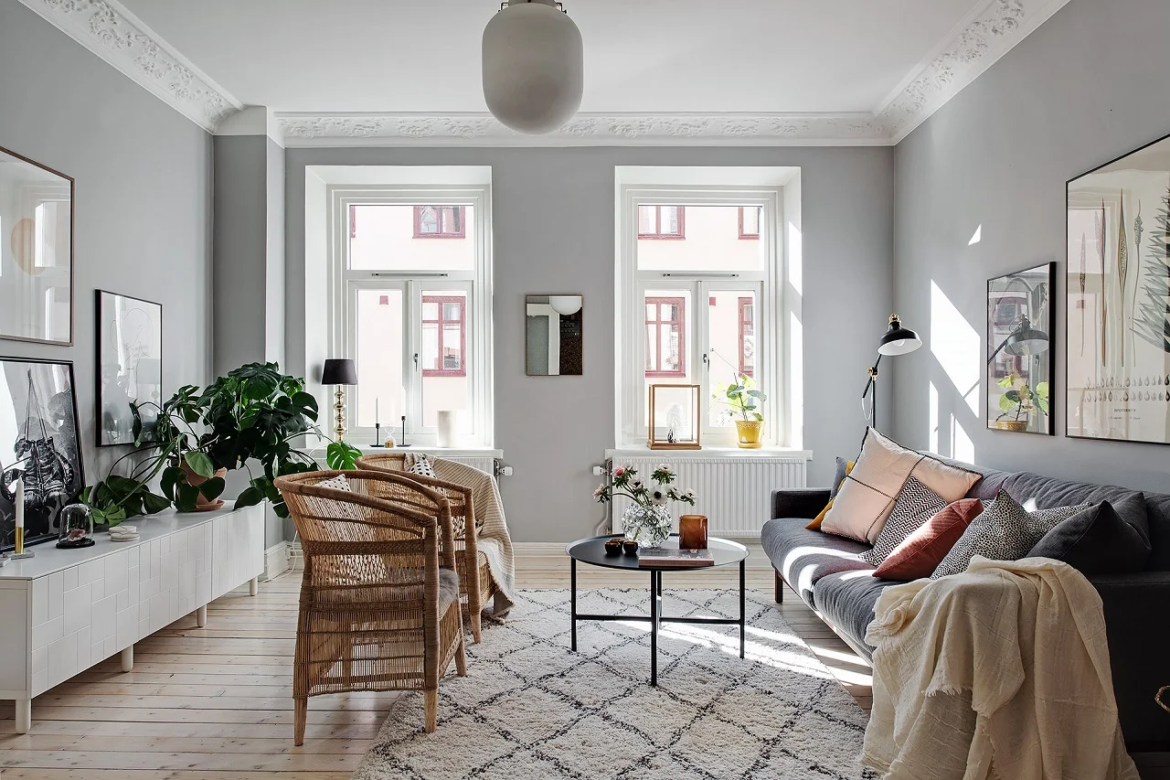 Image#83 A Soothing Grey Swedish Apartment With