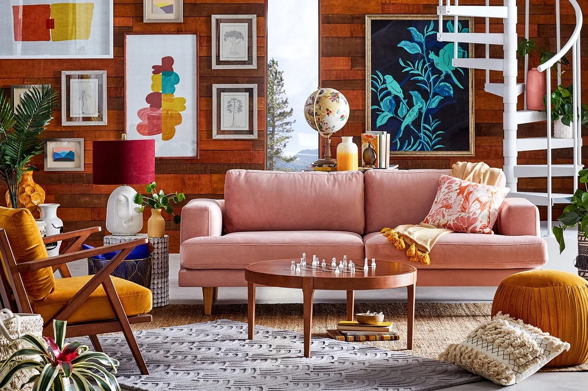 Mustard yellow touches in Drew Barrymore’s Walmart homeline