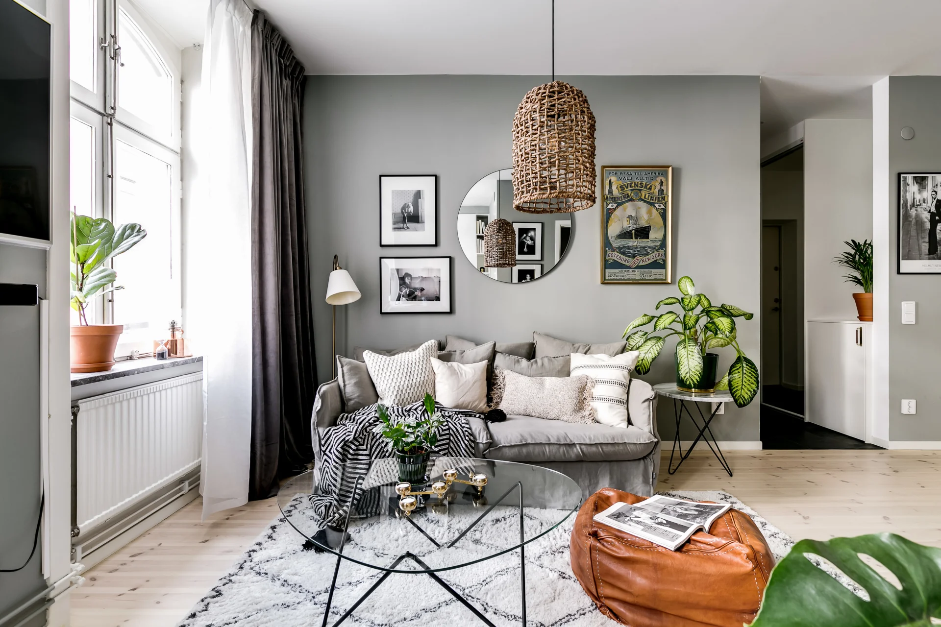 Picture#85 A Small Grey and White Scandinavian Apartment u2014 THE NORDROOM