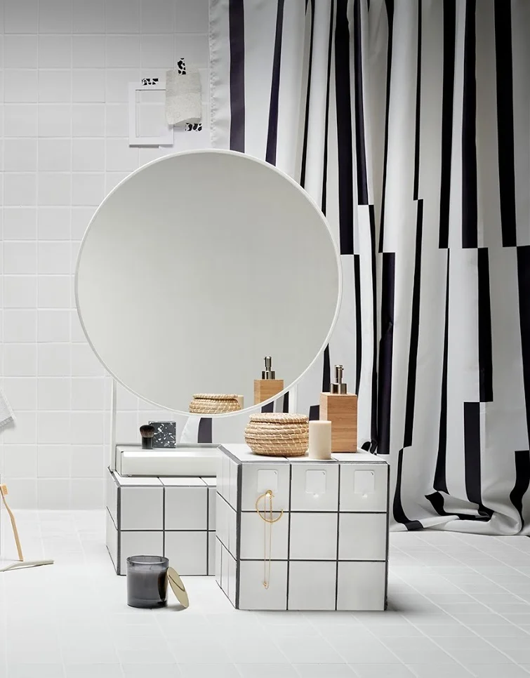 VENNESLA table mirror