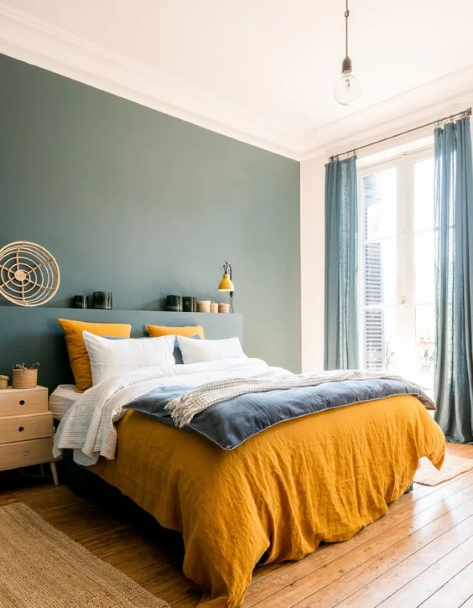 slaapkamer warm koel
