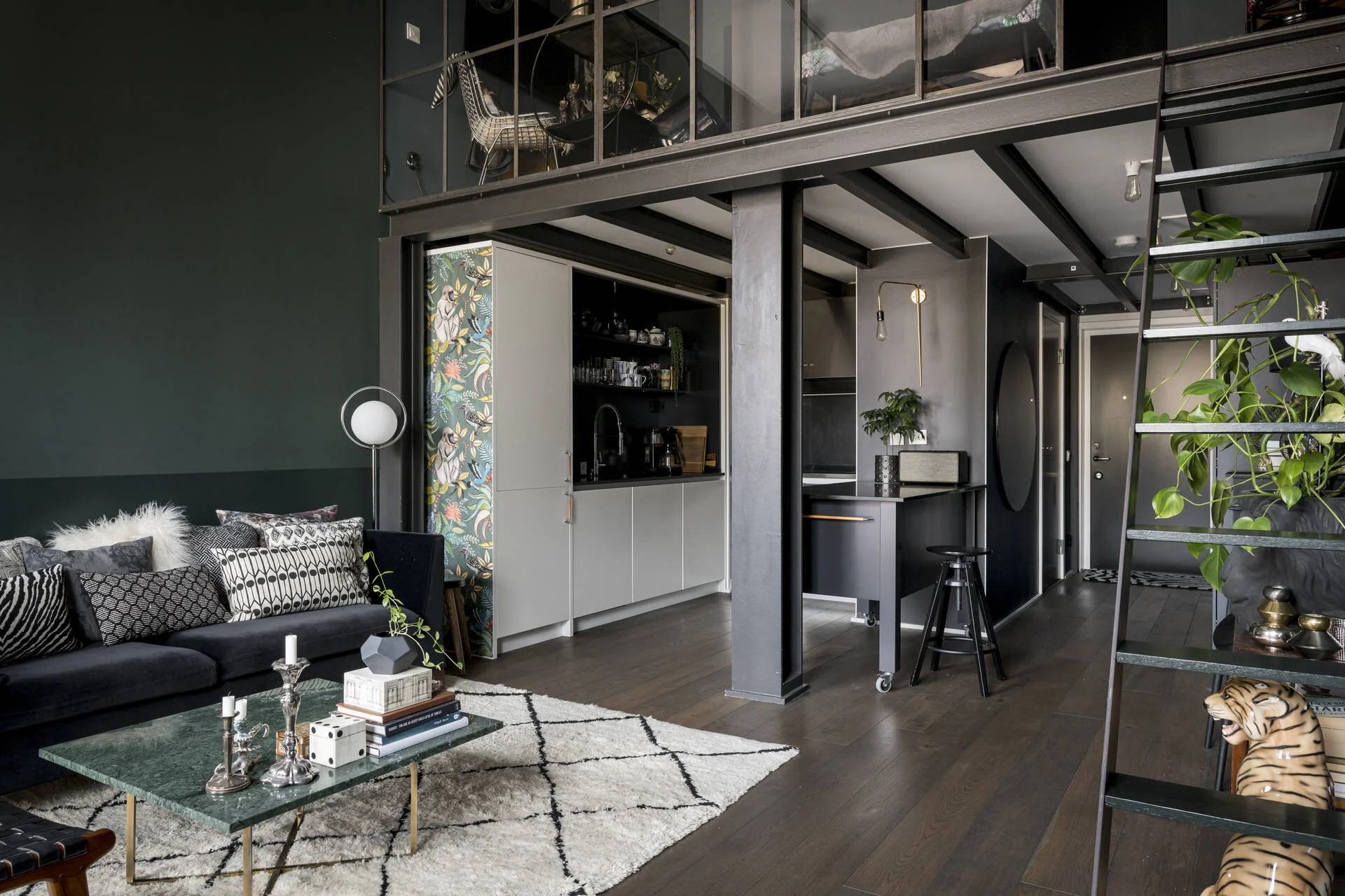 A Moody Scandinavian Loft Apartment — THE NORDROOM