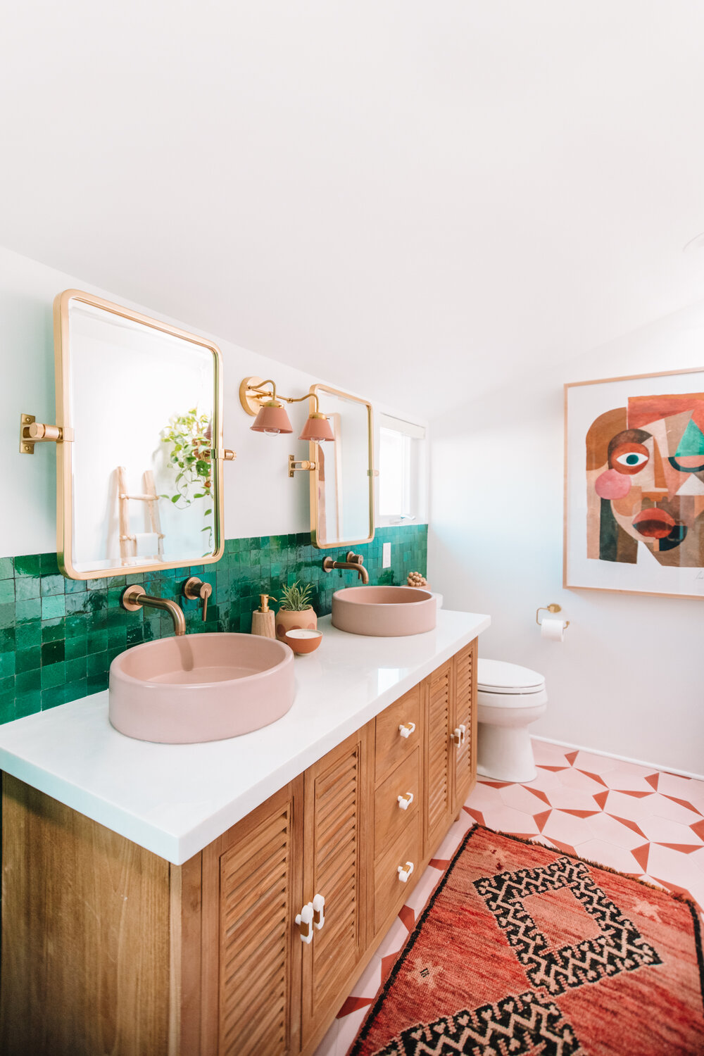 30 Inspiring Colorful Bathrooms The Nordroom