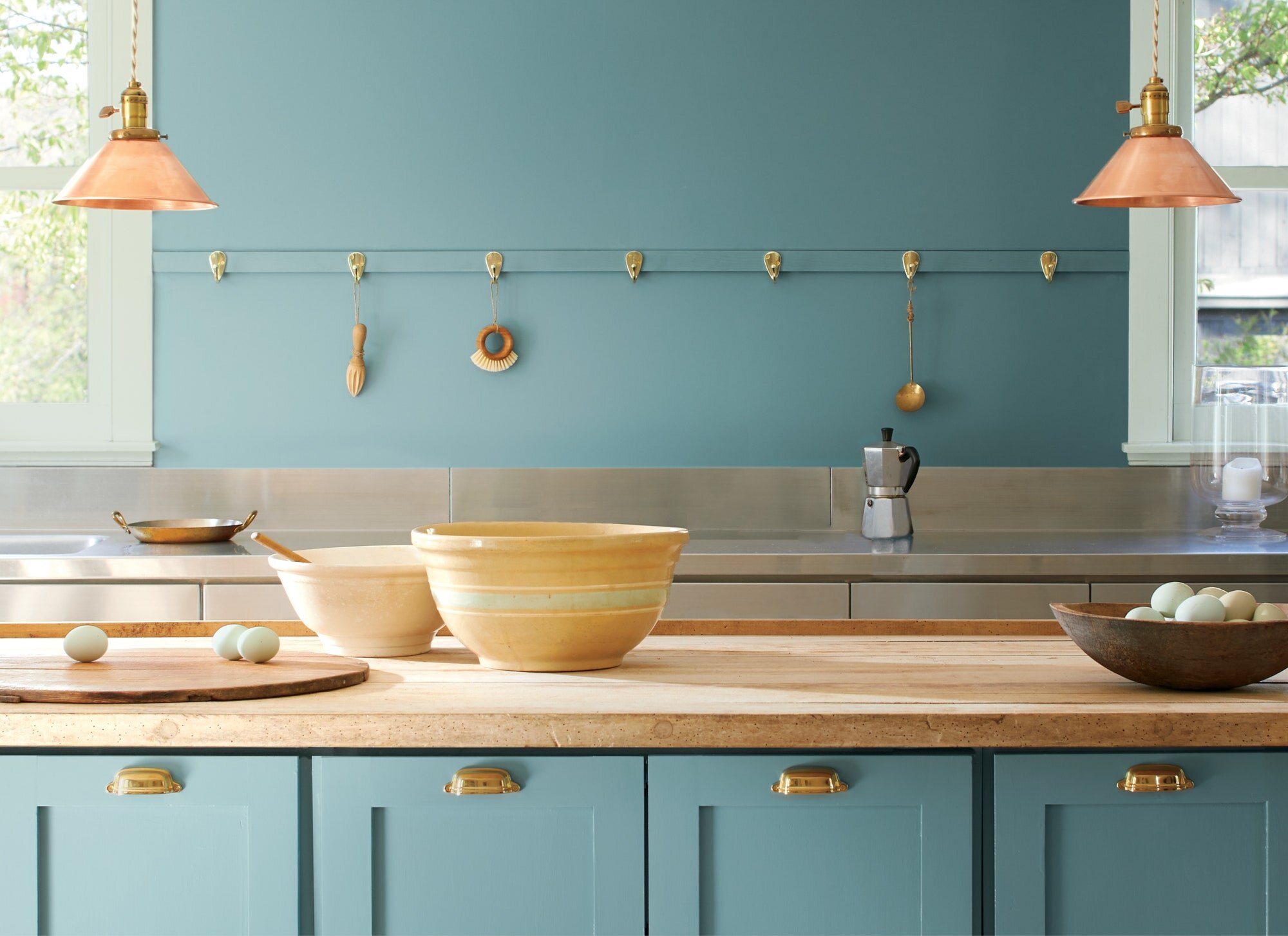 Color Trends 2021: Benjamin Moore Color of the Year Aegean Teal - The Nordroom