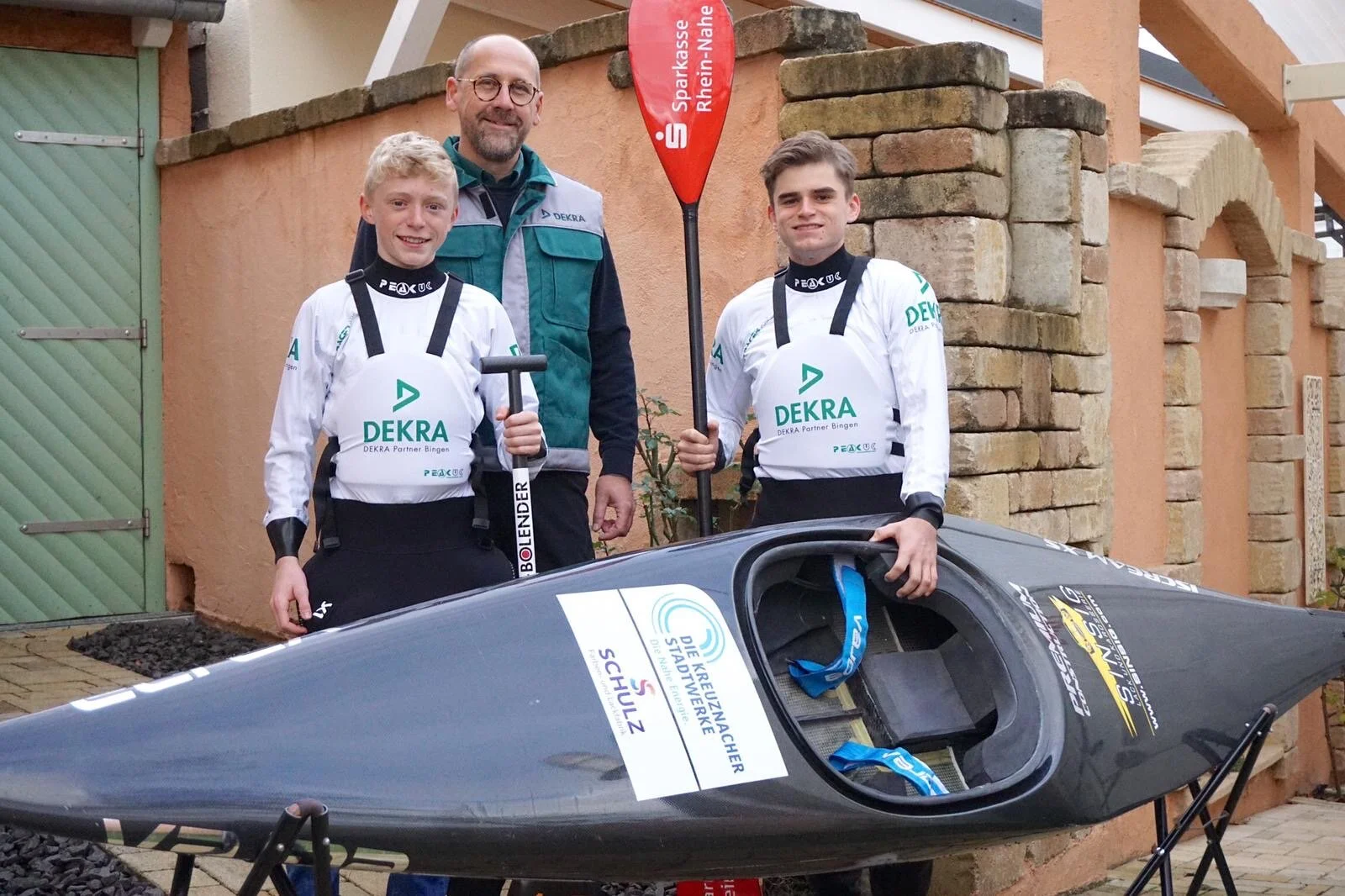 DEKRA Partner Bingen sponsort deutschen KANU Nachwuchs