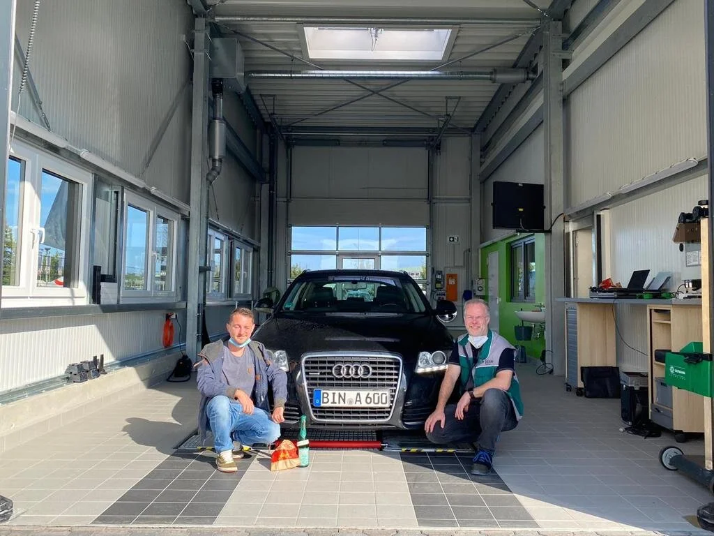 Kunde Nr.1 in der Prüfstelle Bad Kreuznach