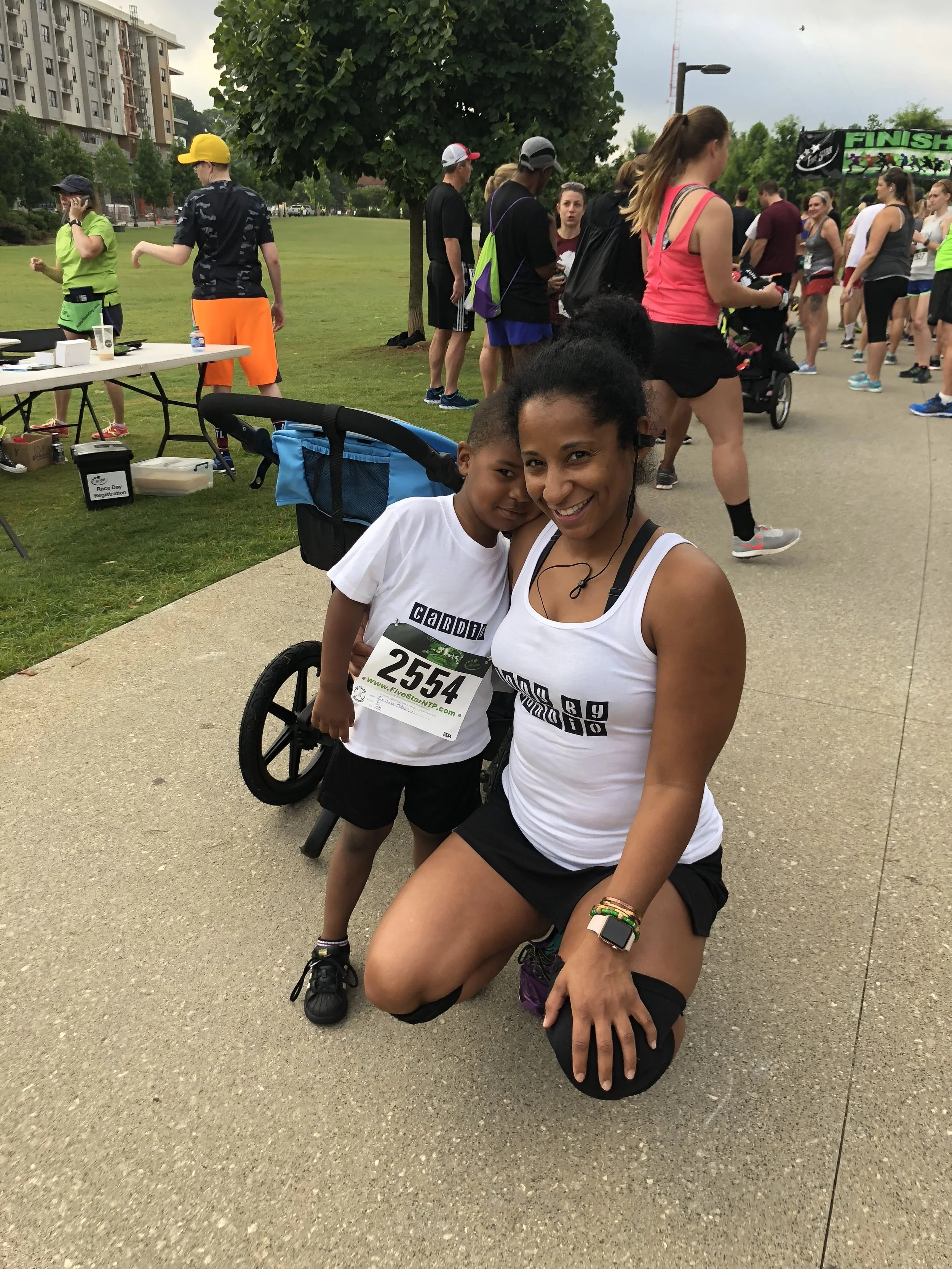 Mommy &amp; Me Cardio Tee (Adult Version)