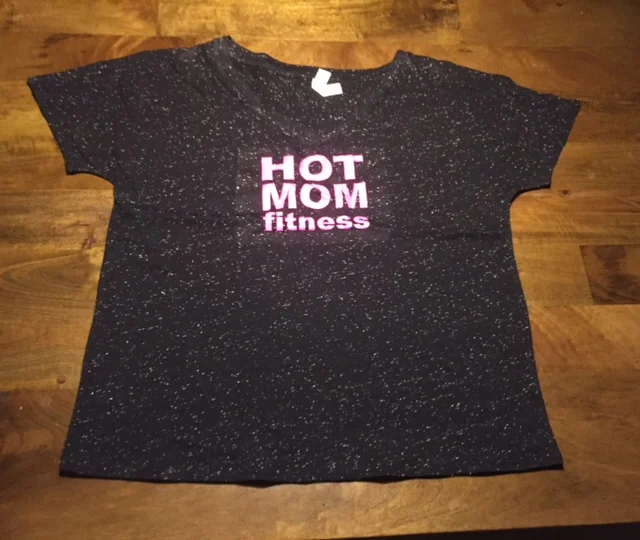 Hot Mom Fitness Oversized Tee