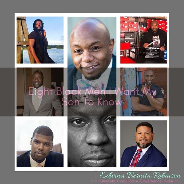 I look forward to sharing with you all the reasons these Are Black men I want my son to know, on Wednesday, June 24th. Until then check them out. @sunnmcheaux #TheFighter @sneakerafi #TheFriend @djlbully #TheEntertainer @springsintoaction #TheMotivat
