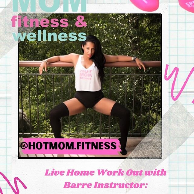 Please join our founder for a live workout today at 12:00. This will be a 30-45 minute session and you will only need a yoga mat and a towel. @hotmom_e will take us through her new GoddAss workout that is perfect to get us summer ready.