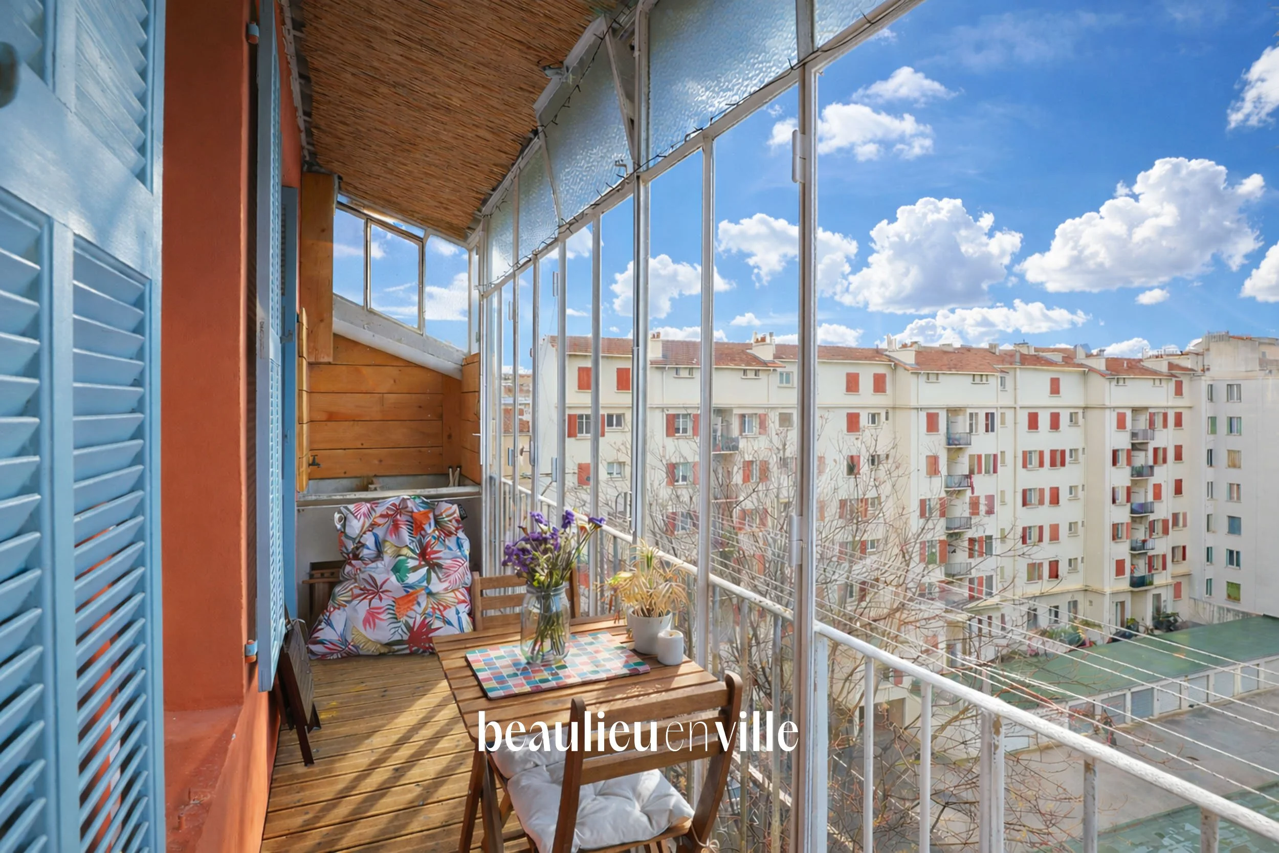 SOUS OFFRE - EXCLUSIVITÉ – CINQ AVENUES – DERNIER ETAGE - LOGGIA - T2 – 55 M2 - 229 000 €