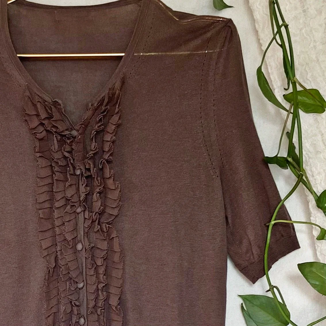 Amethyst - Silk/Wool Blend Sweater