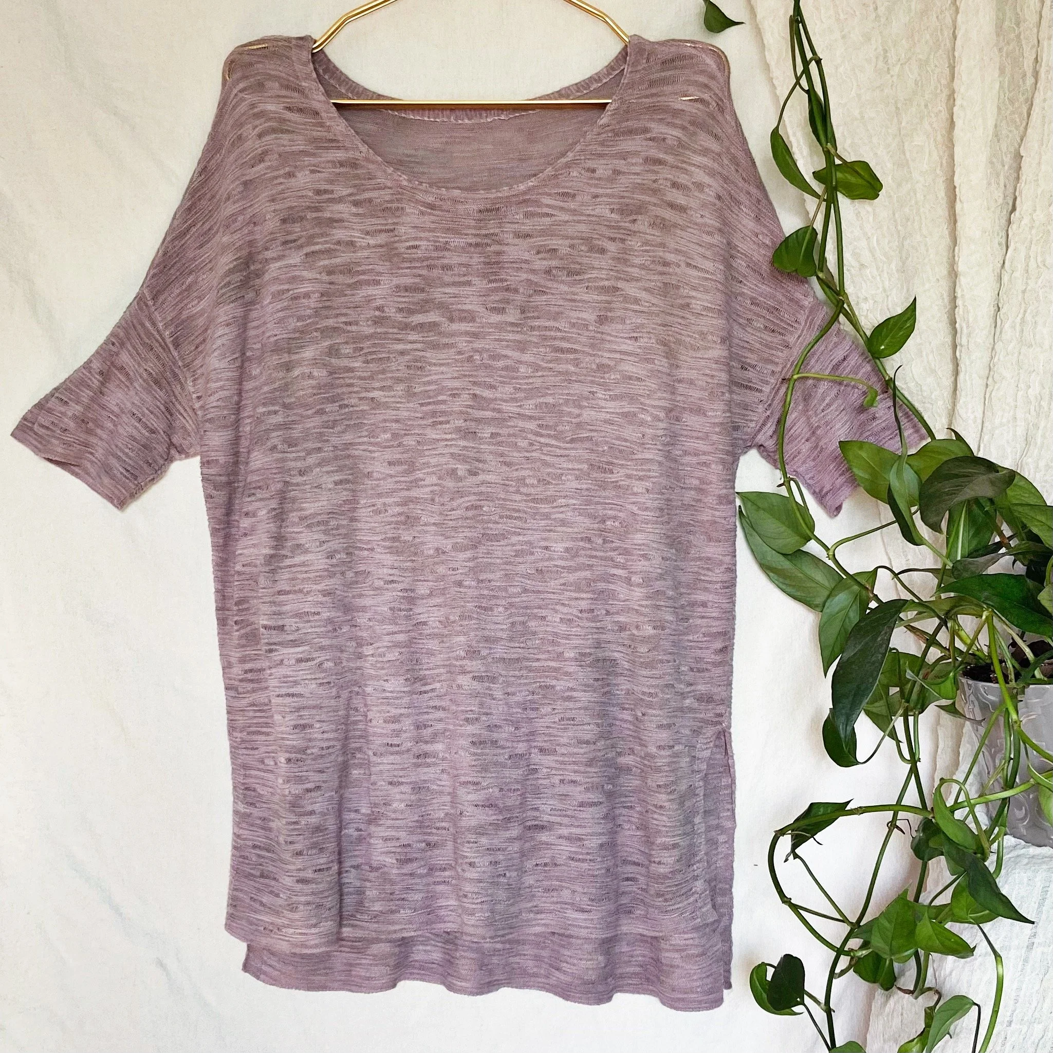Amethyst - Lightweight Textural Sweater
