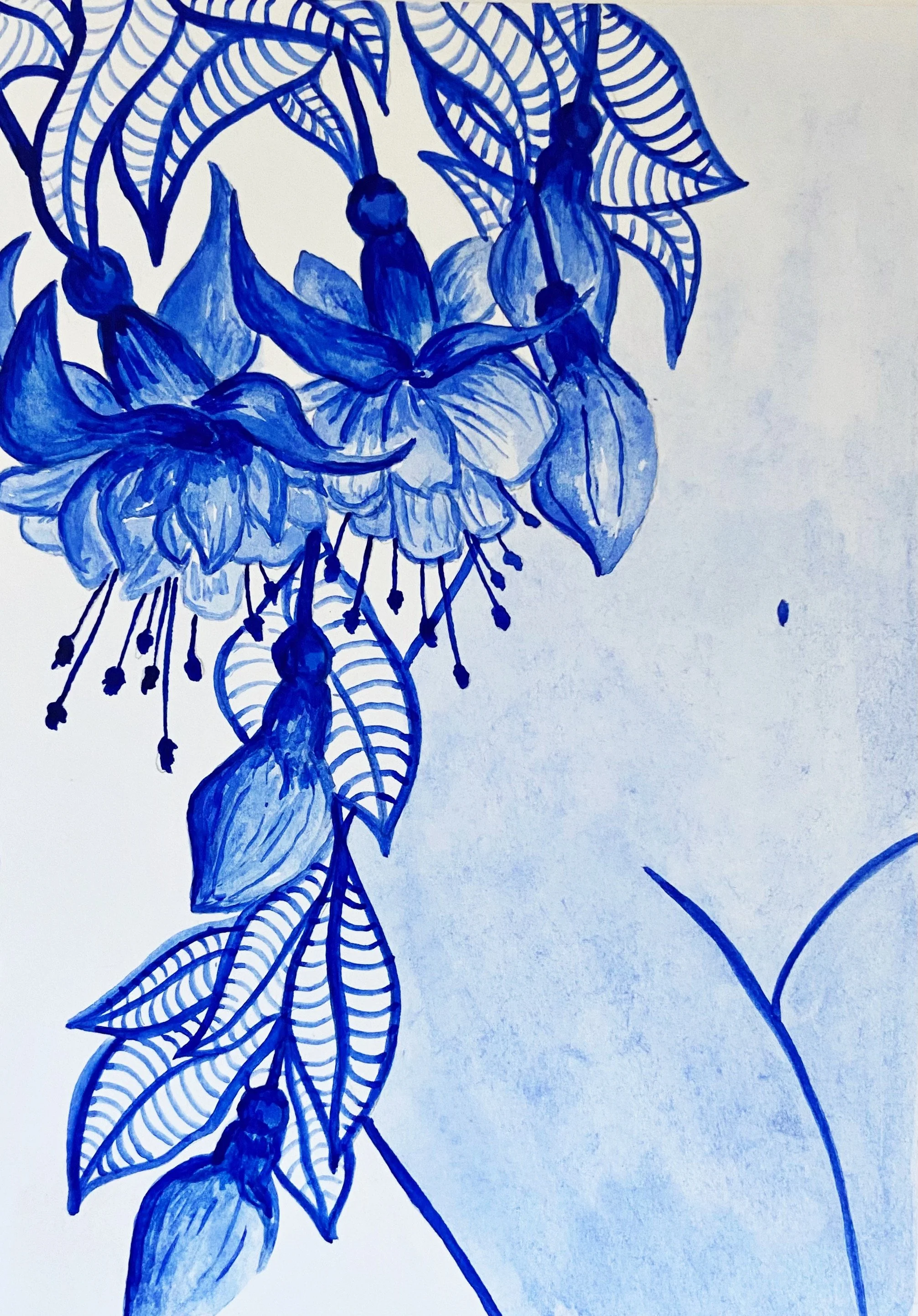 Lapis Lady #4 - Original Painting