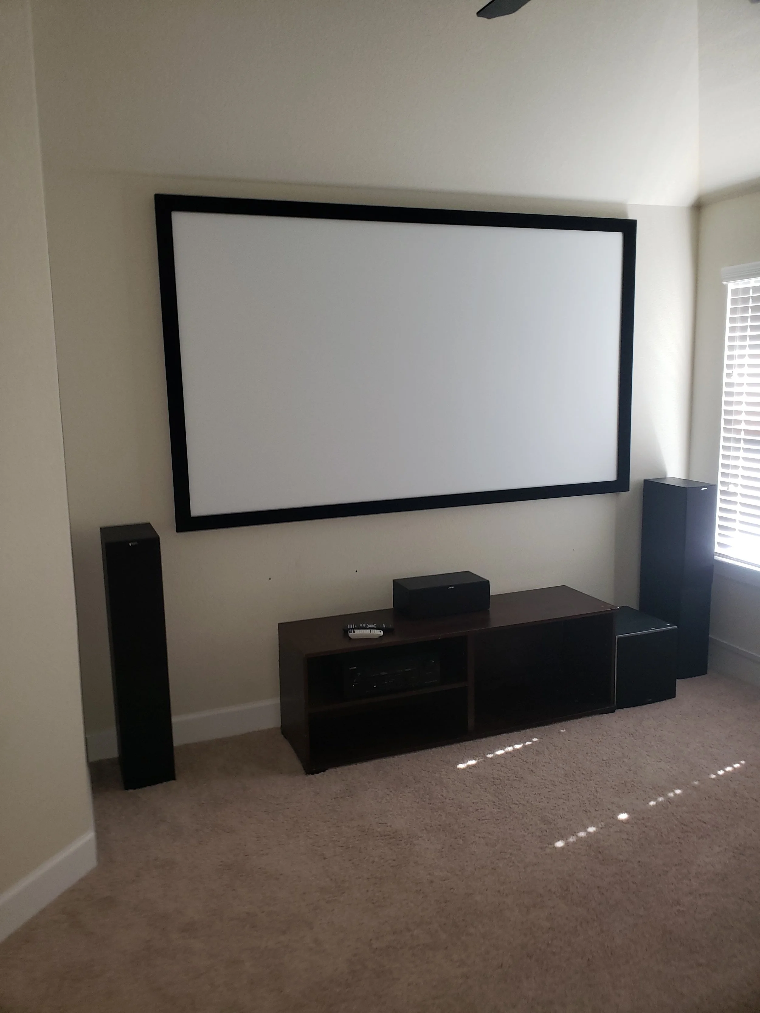 Projector Screen Mounting
