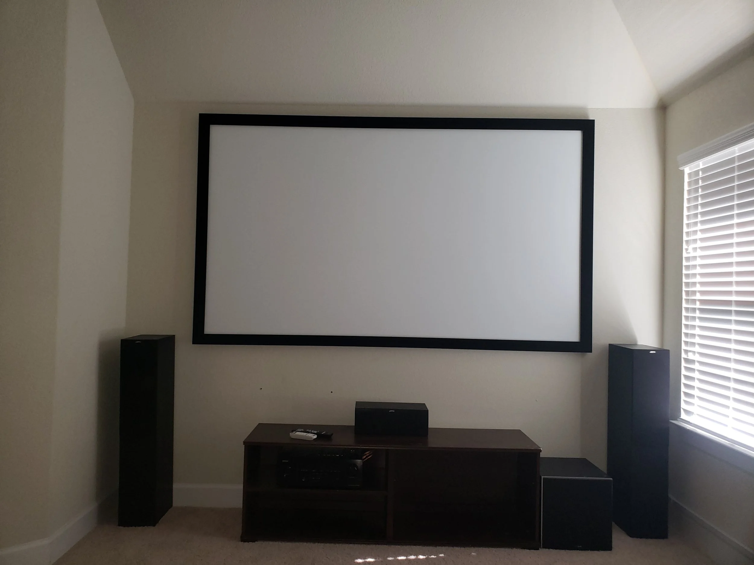 Projector Screen Mounting