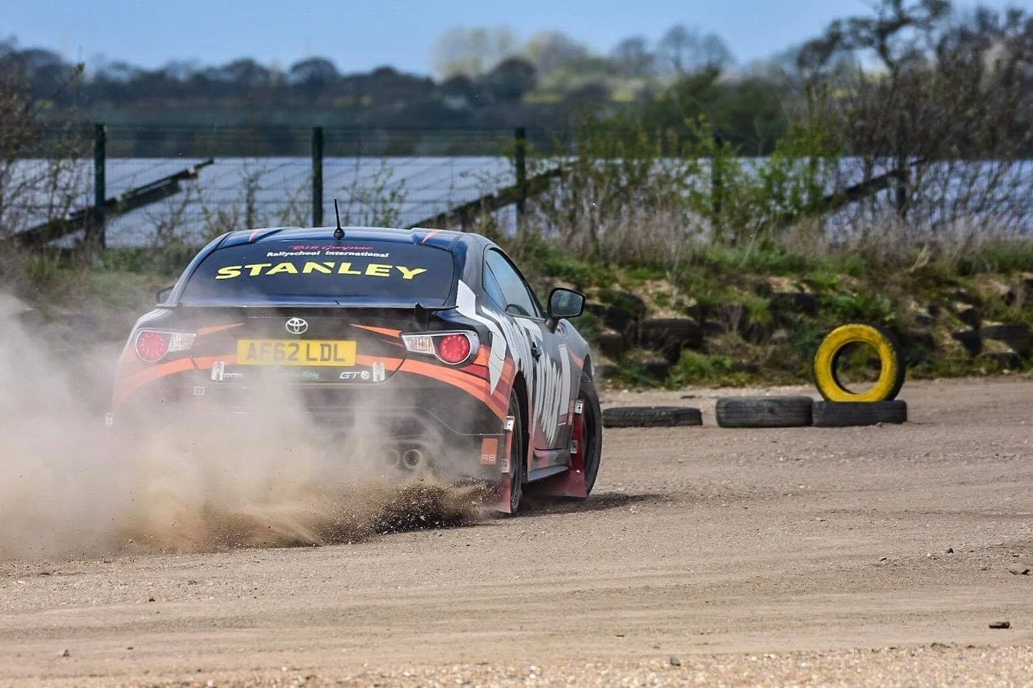 Rally car testing...
