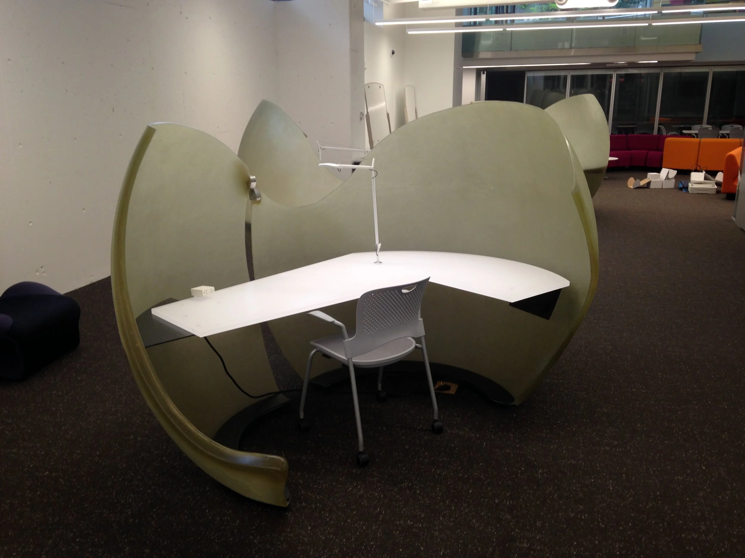 Cabot Library Study Pods